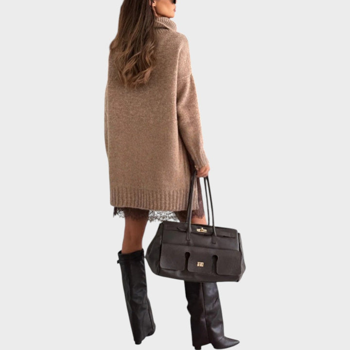 Isabella | Conjunto de suéter y vestido