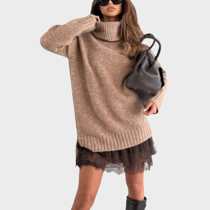 Isabella | Conjunto de suéter y vestido