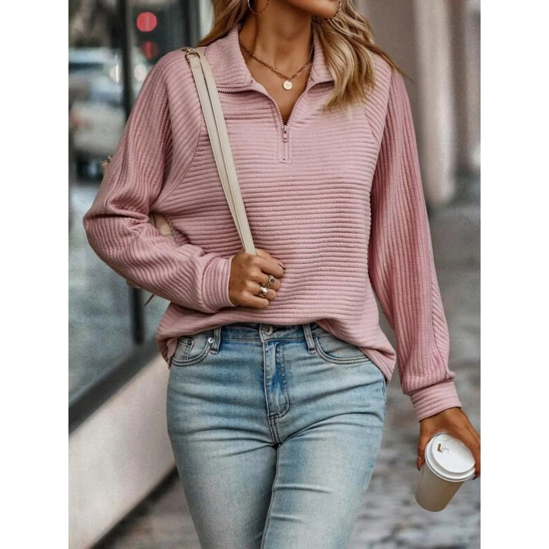 Bianca - Maglione V-Collo di Lusso