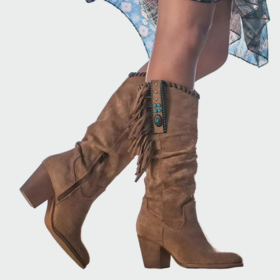 Botines de cuero cómodos