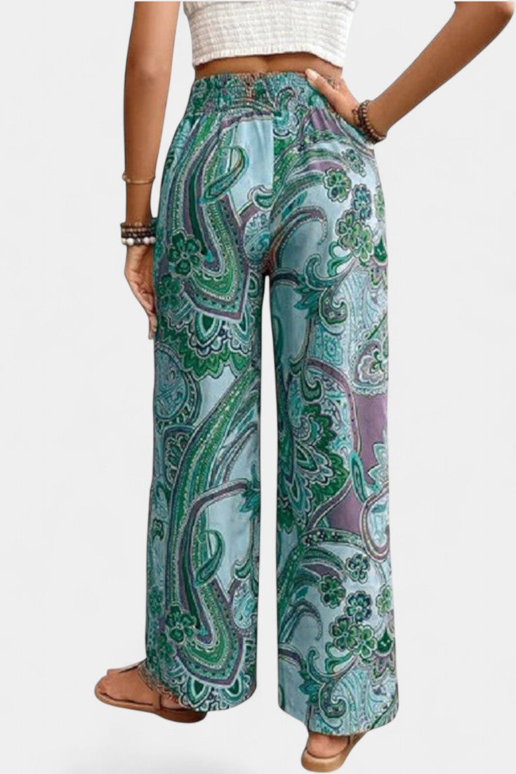 Vitoria | Pantalones de Verano de Pierna Ancha