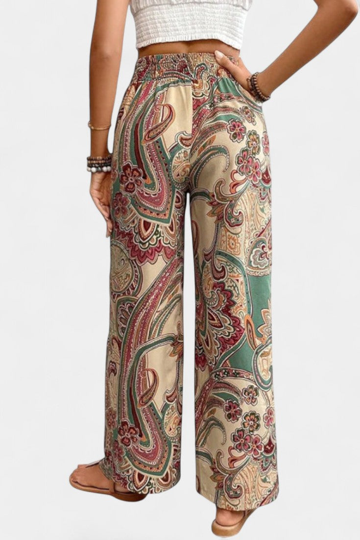 Vitoria | Pantalones de Verano de Pierna Ancha