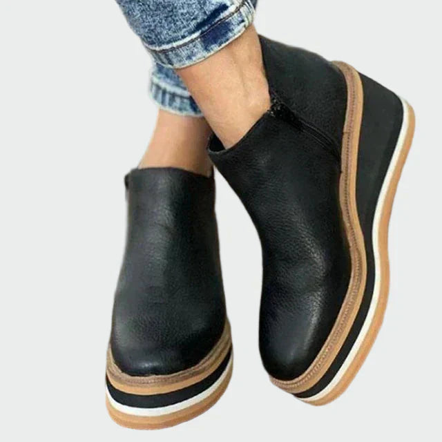 Botines de cuero Ínca