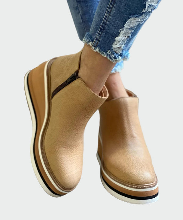 Botines de cuero Ínca