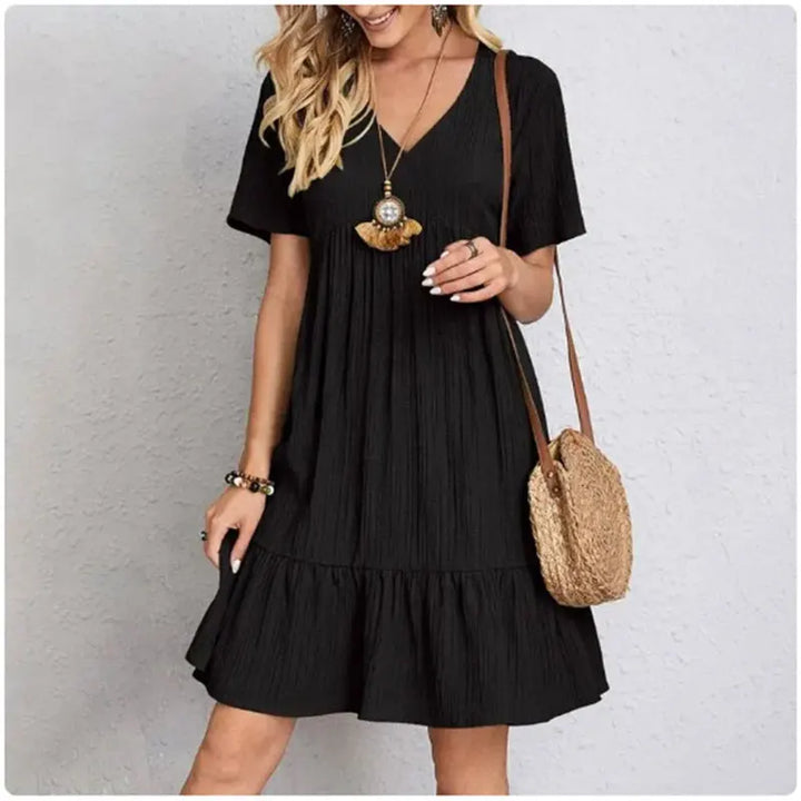 Marisol | Vestido de manga corta