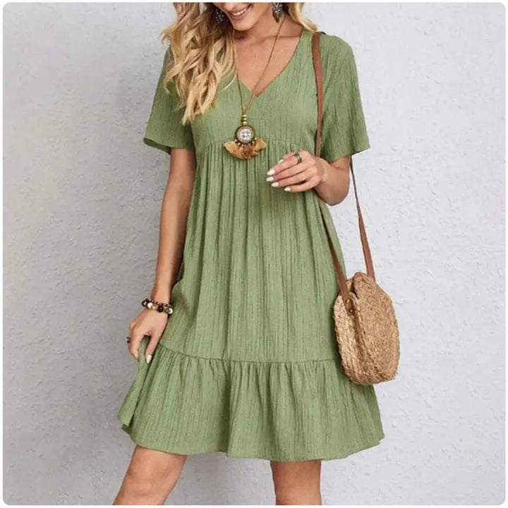 Marisol | Vestido de manga corta