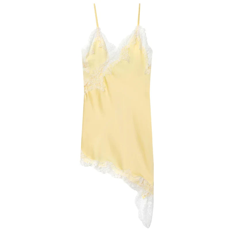 Laurana | Vestido Asimétrico de Encaje
