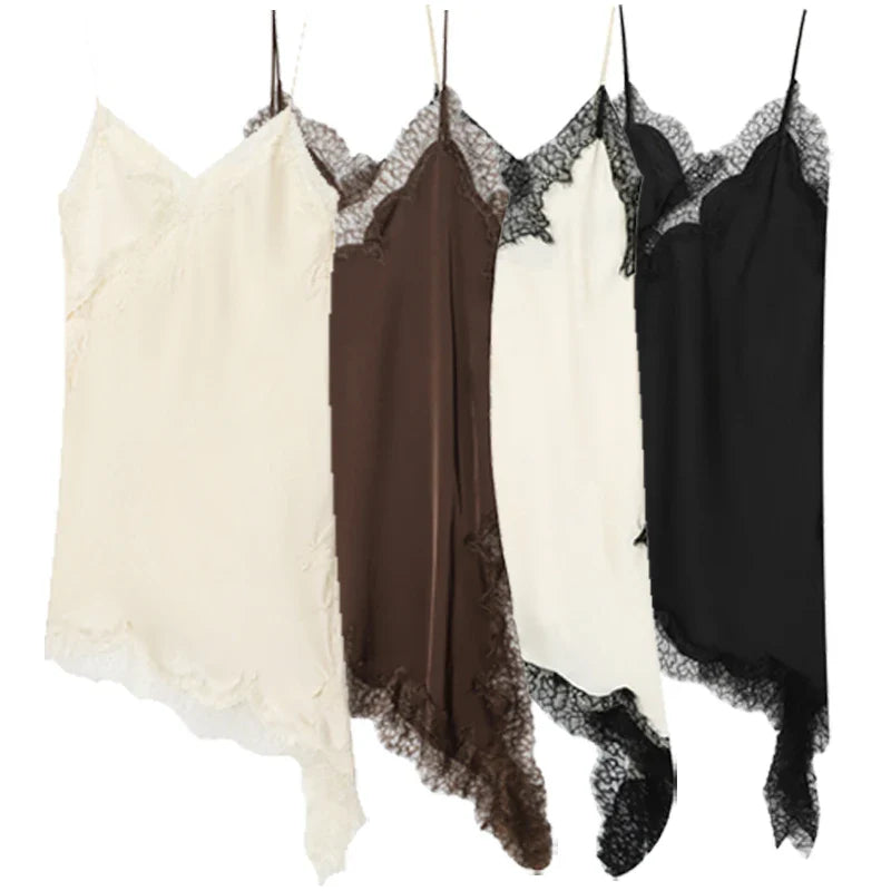Laurana | Vestido Asimétrico de Encaje