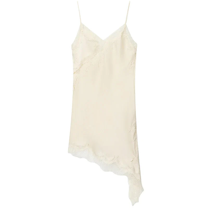 Laurana | Vestido Asimétrico de Encaje
