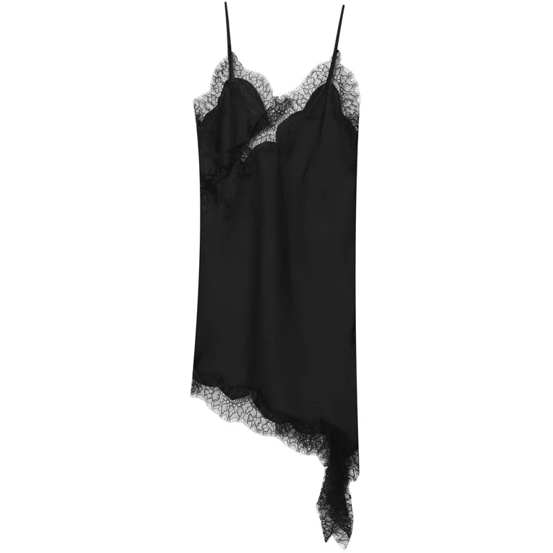 Laurana | Vestido Asimétrico de Encaje