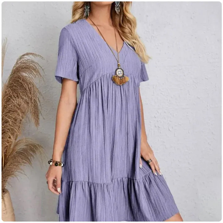 Marisol | Vestido de manga corta