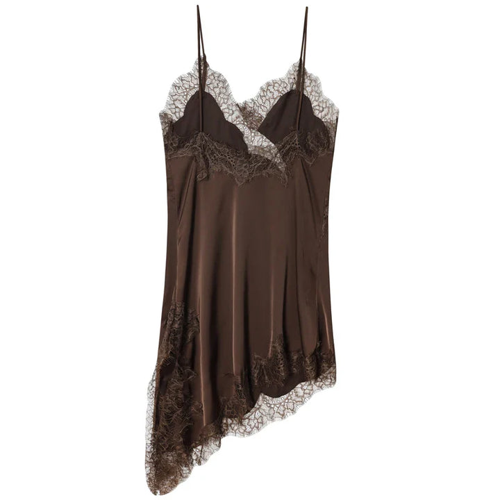 Laurana | Vestido Asimétrico de Encaje