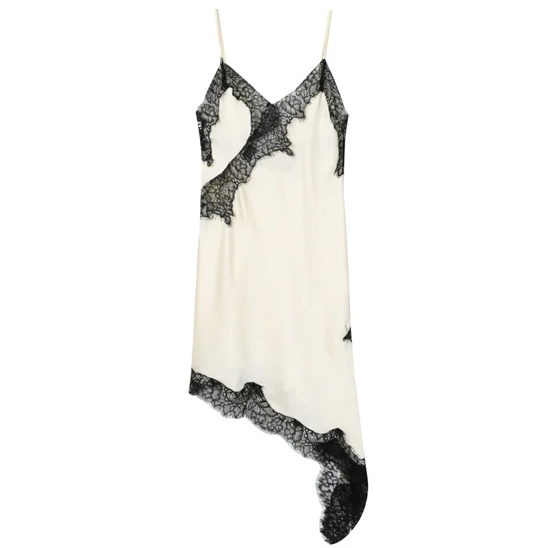 Laurana | Vestido Asimétrico de Encaje