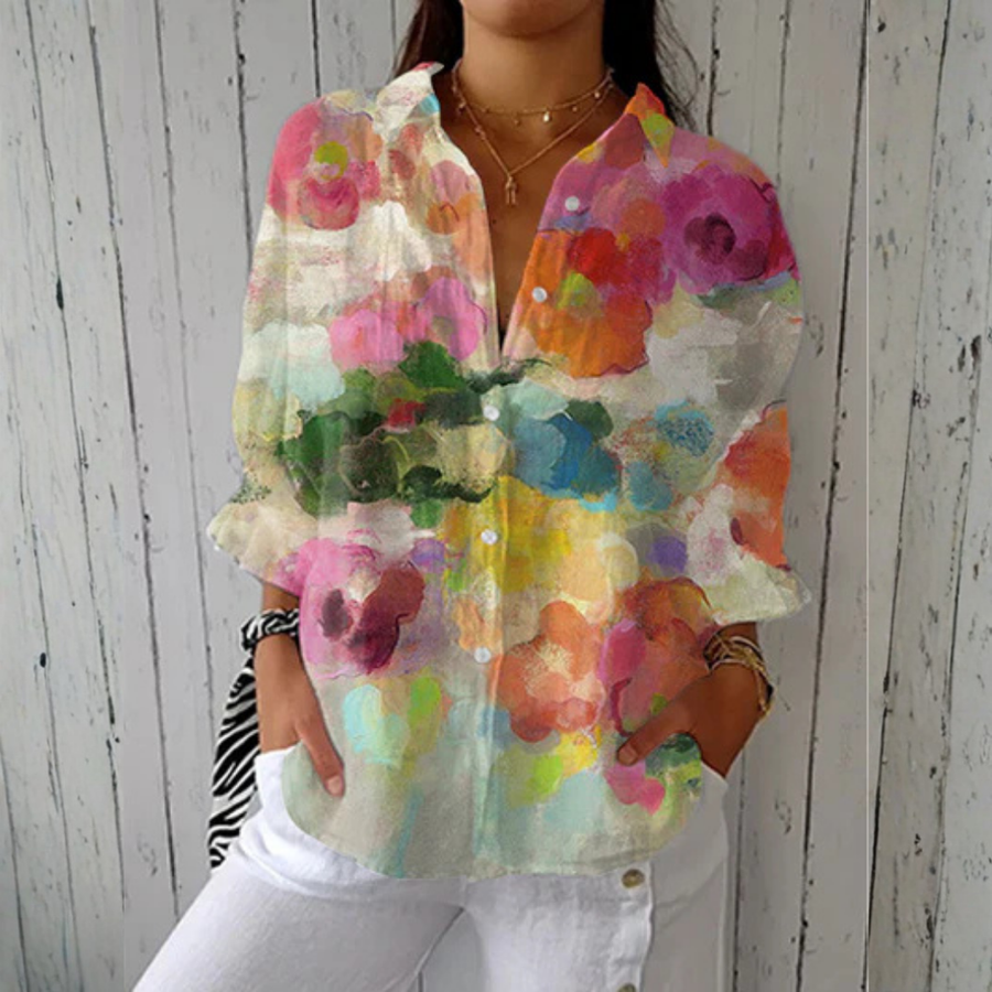 Brittany | Blusa Sueños Acuarelados