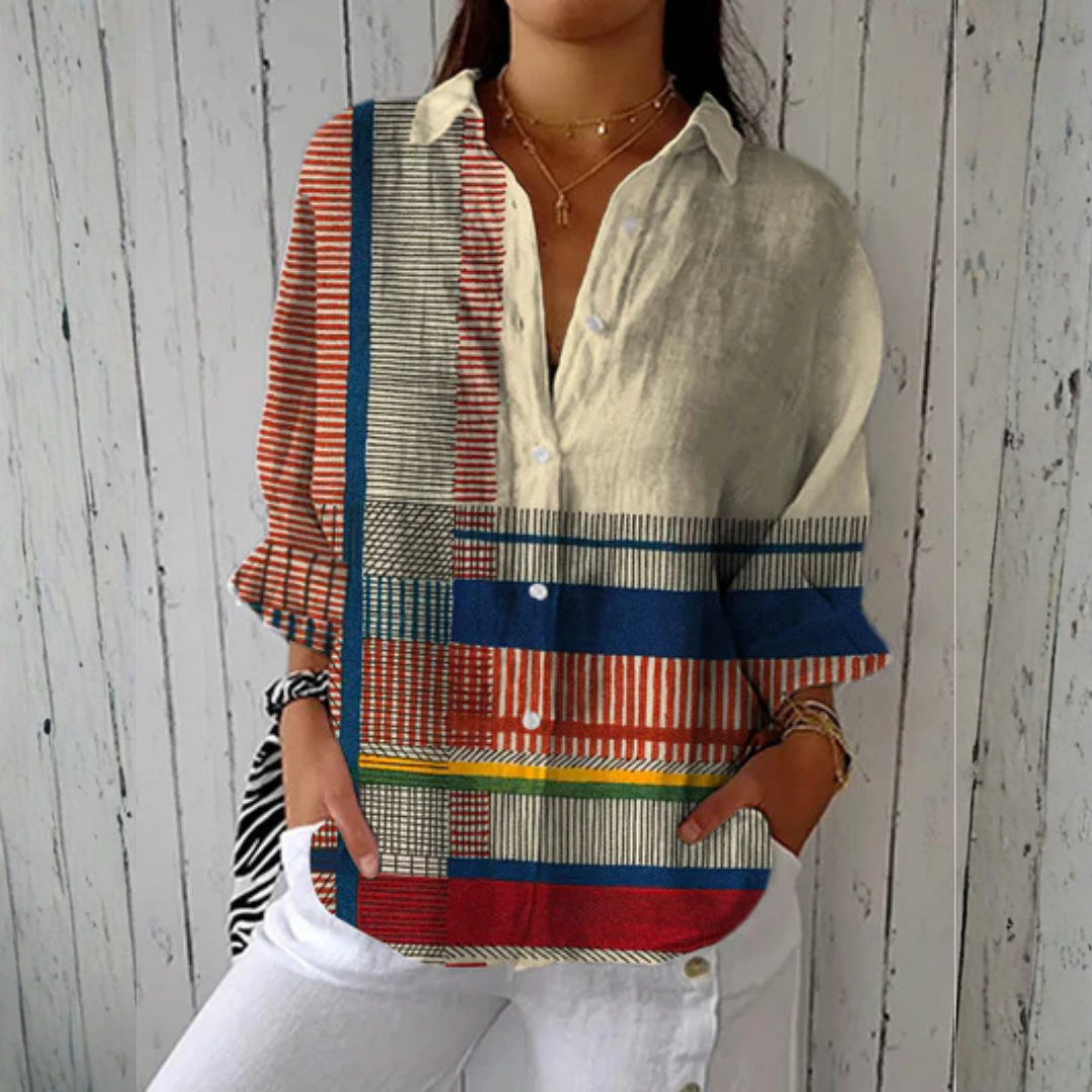 Natalie | Blusa de Patrón Artístico