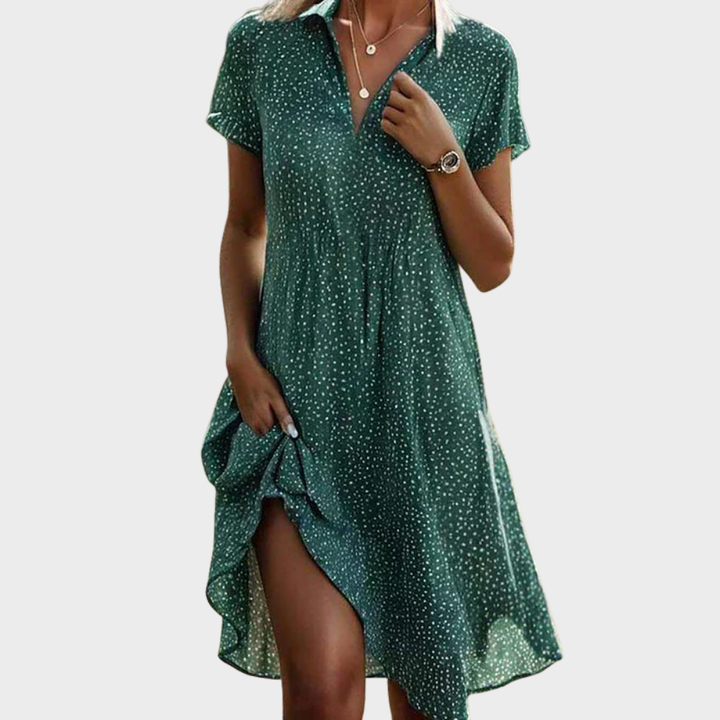 Ana Bela | Vestido Midi de Estilo Versátil y Femenino