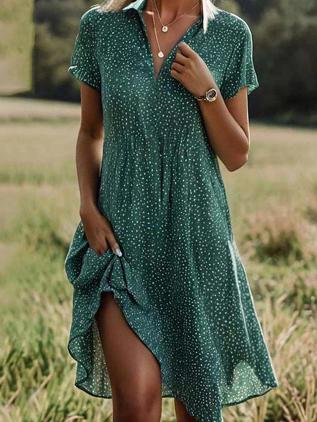 Ana Bela | Vestido Midi de Estilo Versátil y Femenino