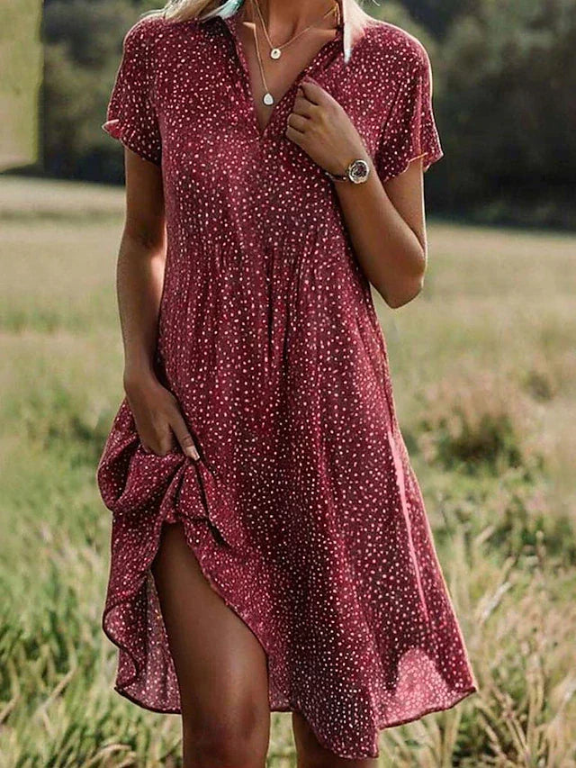Ana Bela | Vestido Midi de Estilo Versátil y Femenino